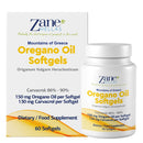Zane | 130 mg Carvacrol - 150 mg Oregano Oil per Softgel. World Highest Concentration Oregano Oil Capsule. Softgel Contains 30% Greek Essential Oil of Oregano. 60 Softgels.