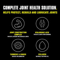 Animal Flex Powder – All-In-One Complete Joint Support Supplement–Contains Collagen, Turmeric Root, Curcumin, Glucosamine & Chondroitin – Helps Repair & Restore Joints – Blue Raspb. Flavour, 30 Scoops