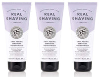 THE REAL SHAVING COMPANY Pack of 3 The Real Shaving Company Anti Ageing Moisturiser 120 g (Anti-Ageing Face Moisturiser)