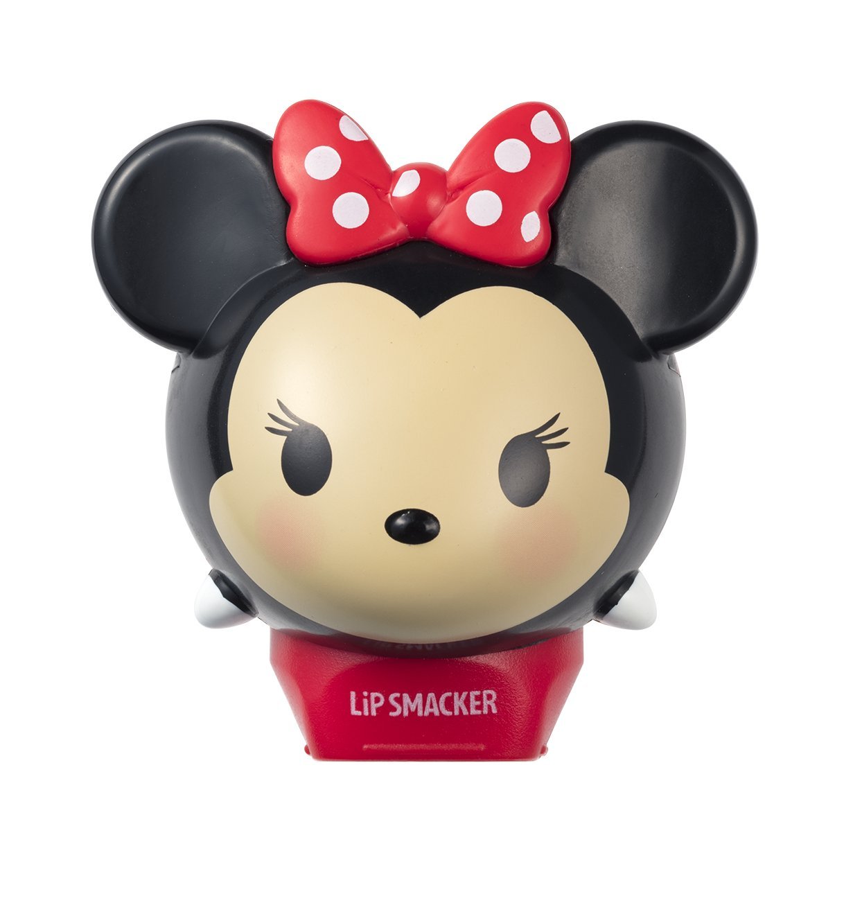 Lip Smacker - Tsum Tsum Collection - Minnie Mouse Lip Balm for Kids - Strawberry Flavour - Sweet Gift for Your Friends - Single Pack