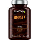 ESSENSEY Essensey Omega 3 Fish Oil Capsules with DHA, EPA & Vitamin E - 90 Softgels for Brain Heart & Eye Health - Essential Fatty Acids Supplement