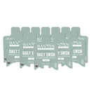 Banyan Botanicals Organic Daily Swish Mint Travel Packets - 12 ct - Ayurvedic Oil Pulling Mouthwash Oil for Oral Health - Coconut Oil Blend for Teeth and Gums