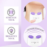 Collagen Firming Neck Cream Roller - Tighten and Lift Neck Cream - Anti Wrinkle & Aging Neck Moisturizer with Double Roller Massage - Fine Lines,Lift Sagging Skin and Reduce Double Chin