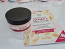 TheBodyShop The Body Shop Vitamin E Face Cream 100ML Moisturising face SKIN, 48H HYDRATION + Vitamin E Quench Sheet Mask 30ml for dry skin BIODEGRADABLE Sheet Mask (1 each)