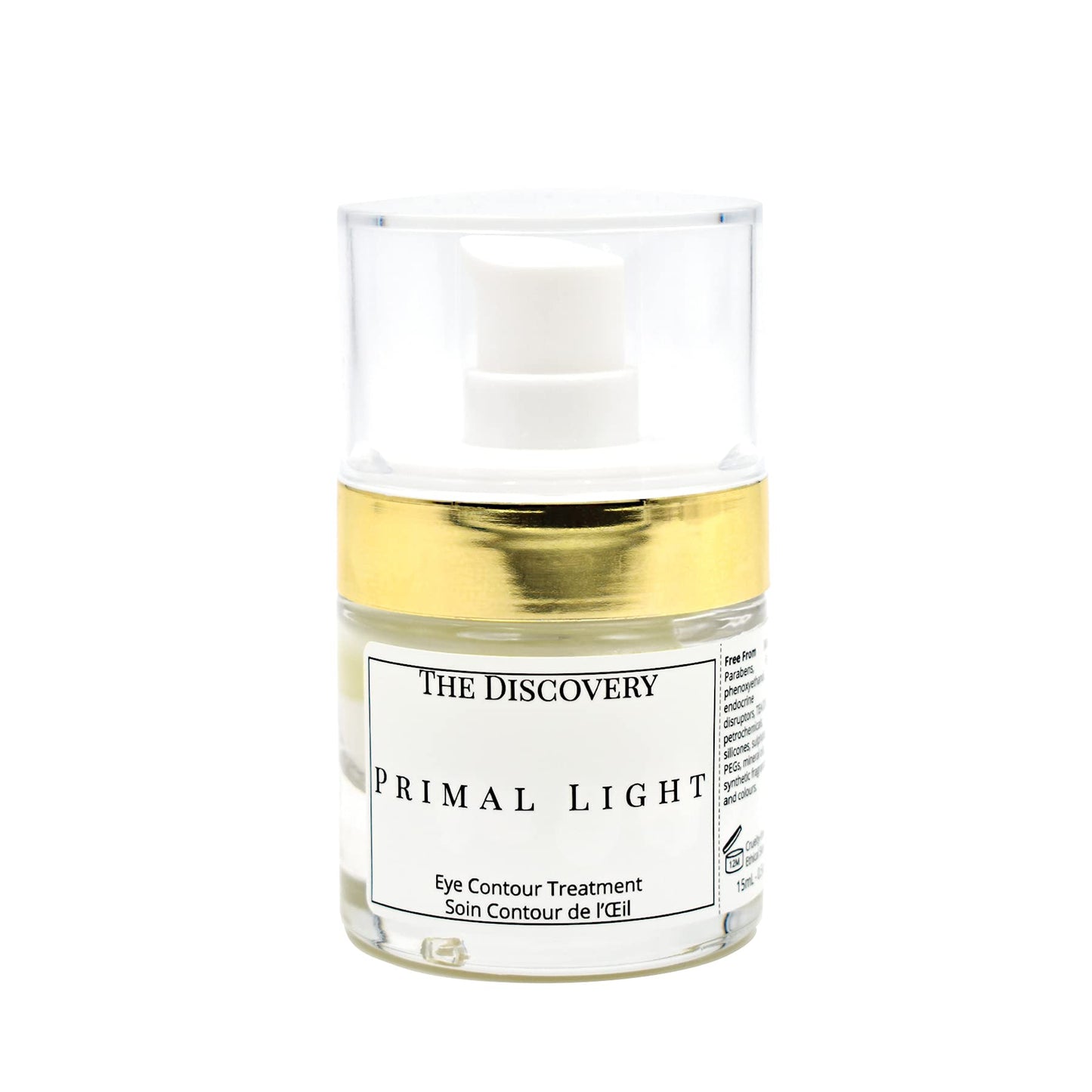 The Discovery Instant Lifting Eye Cream with Hyaluronic Acid & Vitamin E, Hydrating & Soothing, Anti Aging, Free from Nasties, Reduces Wrinkles & Nourishes, 15mL/0.5oz Made in France