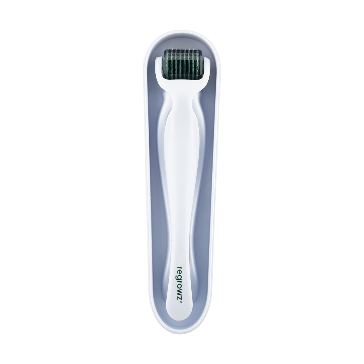 Regrowz Derma Roller for Hair Growth 0.3mm - 192 Titanium Needles - Beard Roller & Derma Roller Hair Growth Men & Women - Micro Needling Roller