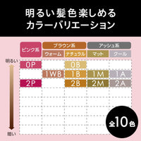 Kao Blaune Lumiest Hair Color Gray Hair Dye 1WB Warm Brown
