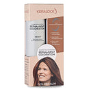 Keralock Hair Color - 150ml, No Premix Needed, Reusable for Up to 4 Months - All-in-One Dye with Conditioner & Brush (Golden Brown, 150ml)