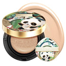 CATKIN Panda Land Foundation Full Coverage, Breathable Cushion Foundation with Nourishing and Long-wearing Formula, Buildable Coverage for Sensitive Skin, 15g*2