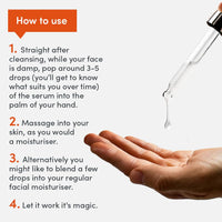 grüum 30ml Kakadu Plum with Vitamin C serum for face - 96% Naturally Derived Anti-ageing Face Serum for Women & Men - Made in The UK