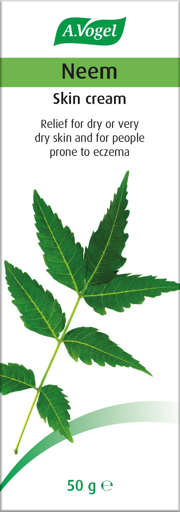A.Vogel A. Vogel Neem Cream | Can be Used on Eczema-prone Skin | Naturally conditions and moisturises dry or very dry skin | 50g