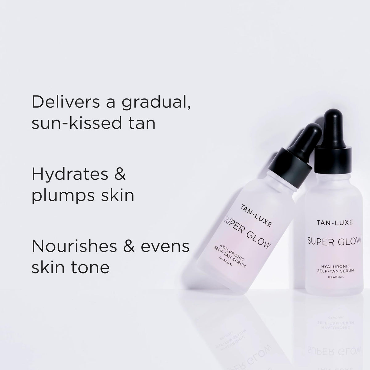 TAN-LUXE Tan Luxe SUPER GLOW Self Tan Serum, (30 ml) Daily Gradual Self Tanning Skincare, Cruelty Free & Vegan