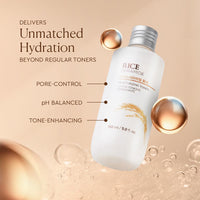 The Face Shop Rice & Ceramide Moisturizing Facetoner Enriched With Rice Extracts To Brighten The Skin Suits All Skin Types, 150 ml