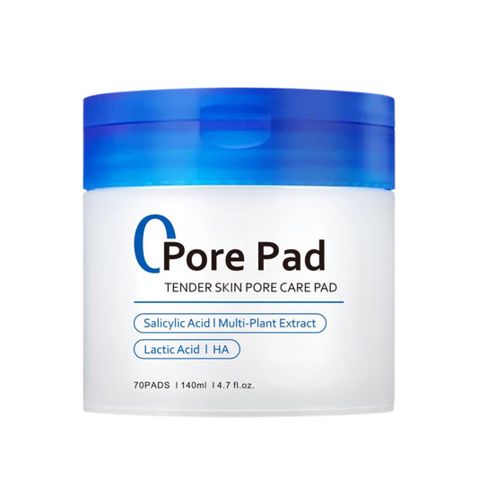 Trendyfave Zero Pore Pad, Ideal for All Skin Types - Korean Skin Care 70 Pads