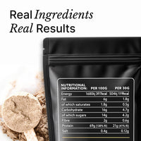 EXALT Nutrition - Whey Protein Powder - Ghanaian Cacao - 500g - Premium Grass Fed Whey - Micellar Casein & Free Range Egg White - 7hr Triple-Release Blend - Naturally Sweetened with Dates