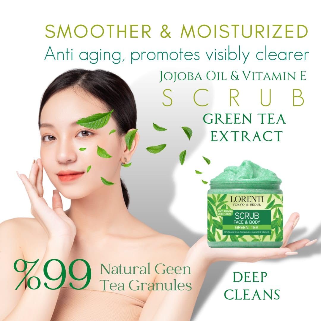 Lorenti Pomagranate Scrub 500 ML Face & Body | Firming & Radiant Supports Collagen Production Anti Aging and Wrinkle