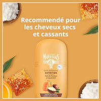 Le Petit Marseillais Conditioner for dry hair, damaged and brittle hair, honey from the Provence Organic & Shea Organic