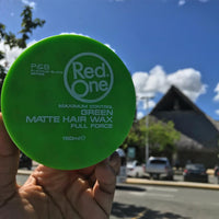 Redone RedOne Hair Styling Matte Wax Green 150 ml | Matte Look | No Shine l Wax | Ultra Hold | Men & Women Hair Wax | Coconut Scent | Maximum Control