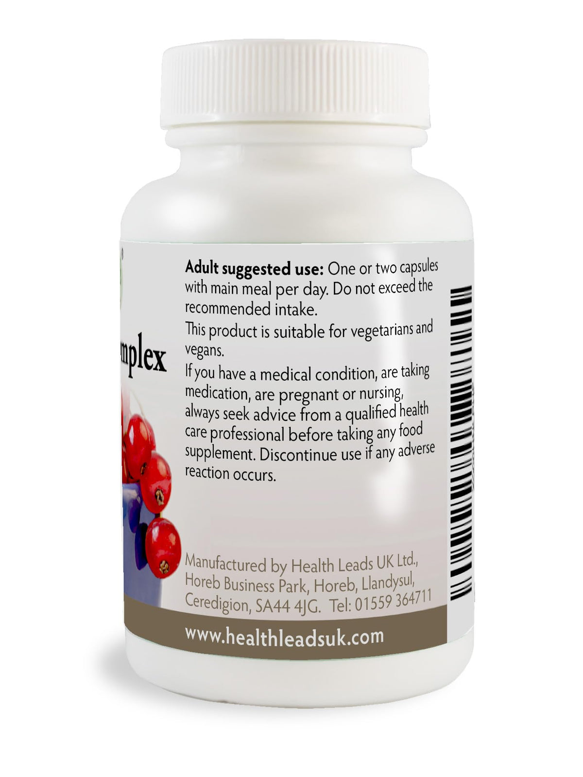 Health Leads ...Working With Nature Multi-Enzyme Digestive Complex x 90 Capsules (No Magnesium Stearate), Non-GMO, Formulated & Made in Wales