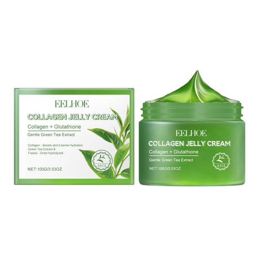 ISBEAUSOLS Green tea collagen jelly cream