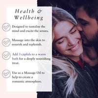 Absolute Aromas De-Stress Massage and Bath Oil 100ml - Fusion Blend of Lavender, Frankincense, Sandalwood and Chamomile Essential Oils in Almond, Evening Primrose and Jojoba Base Oil