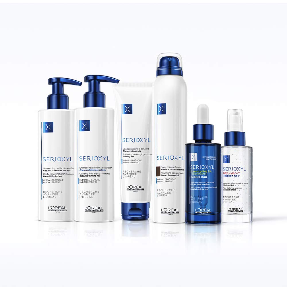 L’Oréal Professionnel | Serioxyl | Thinning Hair Shampoo | Suitable for Coloured Hair 250 ml