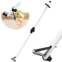 XARILK Aluminium Long Handle Toenail Clippers with Magnifying Glass Helps Obese, Elderly, Pregnant Women Without Bending Down to Cut Toenails (60cm,W/Magnifying Glass)