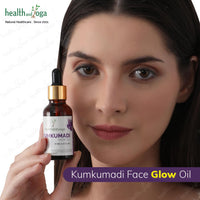 HEALTHANDYOGA HealthAndYoga Kumkumadi Face Glow Oil - 100% Ayurvedic - Boosts glow & brightens Skin - Anti-Aging - Reduces dark spots, pigmentation - For all Skin types - 30 ml
