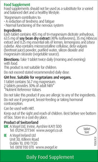 A.Vogel Menopause Support | for Perimenopause, Menopause & Postmenopause Symptoms | Menopause Supplement with Soy Isoflavones, Magnesium & Hibiscus | 30 Tablets
