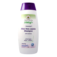 The House of Mistry Mistry's Aloe Jojoba Shampoo with Rosemary 200ml - Natural Hair Care Shampoo, Gentle, Strengthening & Nourishing - Suitable for All Ages and Hair Types, Additive Free, Vegan,