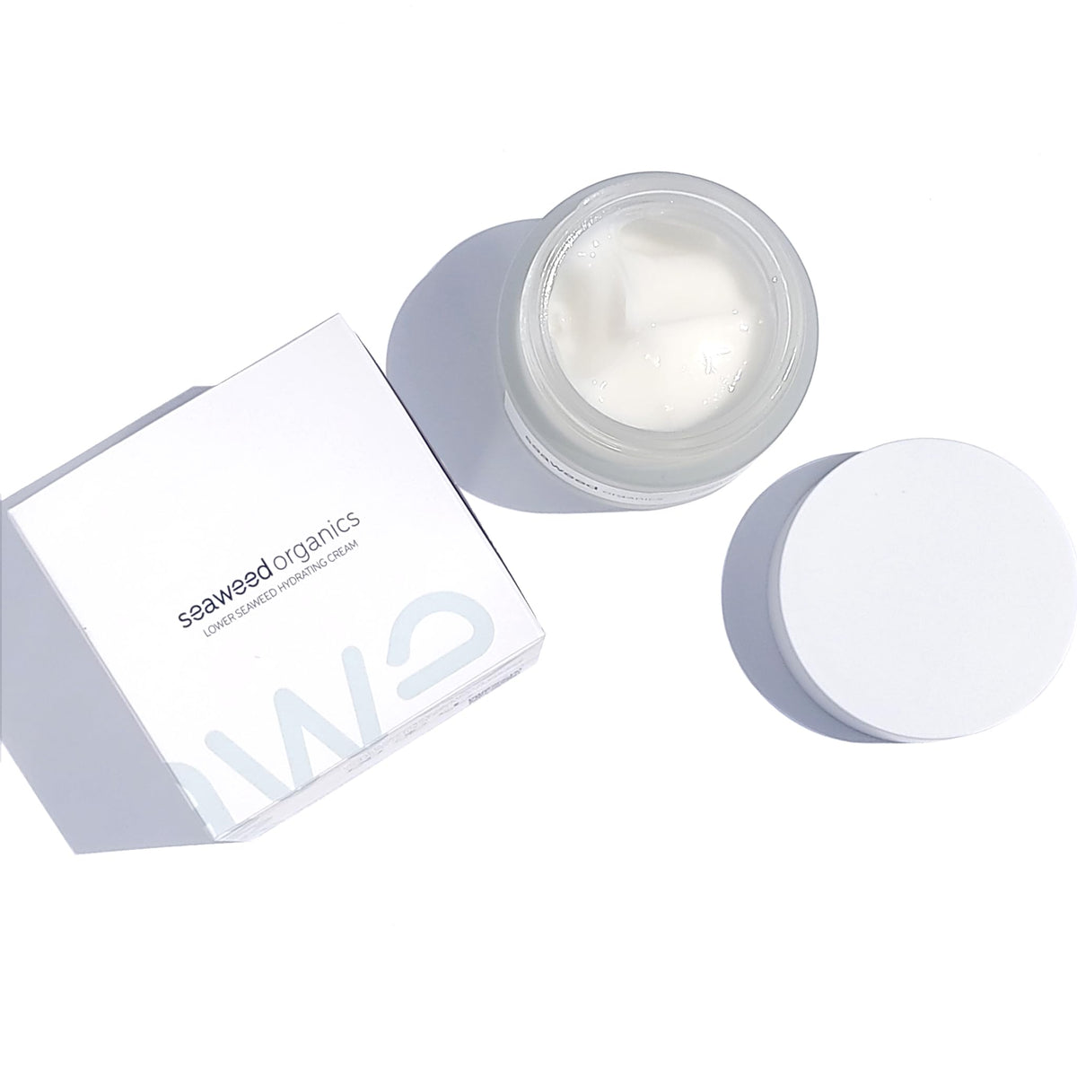 seaweed organics SEAWEED ORGANICS - Lower Seaweed Hydrating Cream, Organic Scottish Kelp, Toothed wrack, Sea spaghetti extract, Day cream, For sensitive Skin, Made in the UK, 60g, DIANA DRUMMOND