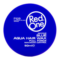 Redone Hair Styling Aqua Wax Blue 50 ml | Travel Size | Strong Hold l | Hair Gel Wax | Ultra Hold | Men & Women Hair Wax | Bubblegum Scent | Maximum Control
