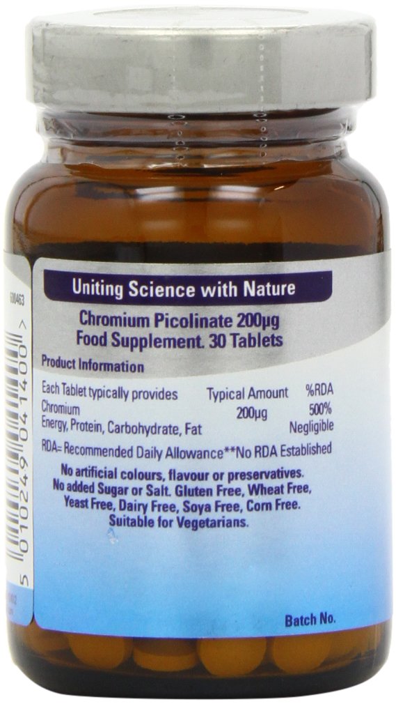 FSC 200ug Chromium Picolinate - Pack of 30 Tablets