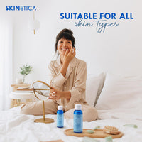 Skinetica Quintessence Face Toner for Acne, Spots and Blemishes 100ml | No Harsh Chemical, Paraben-Free & Vegan Friendly Toner for Face | Refreshing & Non-Irritating Skin Toner for Sensitive Skin