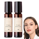 ExcellaElite Zendi Time Eraser 2pcs Rollerball Castor Oil Eye Roller Castor Oil and Frankincense Roller Ball Natural Ingredients Smooth Fine Lines,for Eyes Bags Under Eyes Wrinkles(10ml)