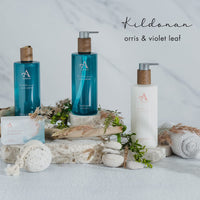 Arran Sense of Scotland Kildonan Bath & Shower Gel (300ml) Orris & Violet Leaf Scented Body Wash with Pro-Vitamin B5