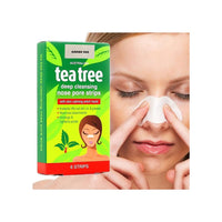 (12- STRIPS) Australian Tea Tree Deep Cleansing NOSE PORE STRIPS, [Blackhead Remover Clear and Unclogged Pores]Blackhead Remover Deep Cleansing Pore STRIPS FOR NOSE