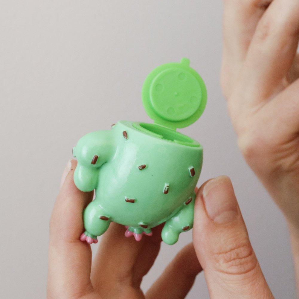 KIKKERLAND Kikkerland Cactus Lip Balm - (1 Lip Balm)