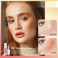 ZDHSOY Liquid Blush - Soft Cream Blush Makeup for Cheeks, Lips and Skin Tint, Dewy Face Blush (#04), 2 g