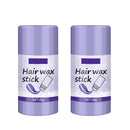 Hair Wax Stick, MKNZOME 2Pcs Hair Wax for Men Women Wax Stick for Hair Wigs Edge Control Stick Hair Stick Non-greasy Styling Wax for Fly Away & Edge Frizz Hair