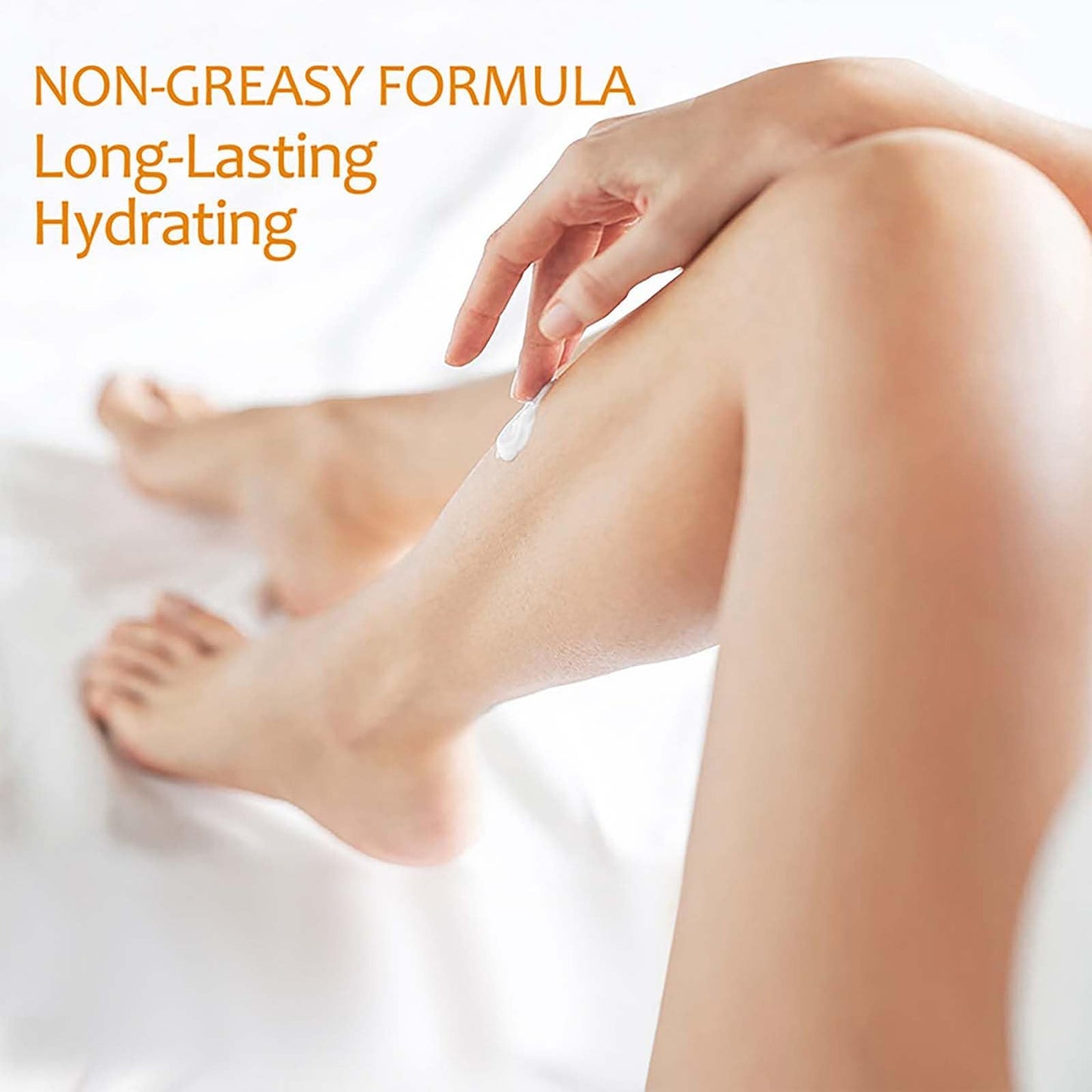 Turmeric & Vitamin C Body Lotion - Large Moisturizer with Squalane, Targets Dark Spots, Hydrates Dry Skin, Improves Skin Tone, All-Day Protection, 300g