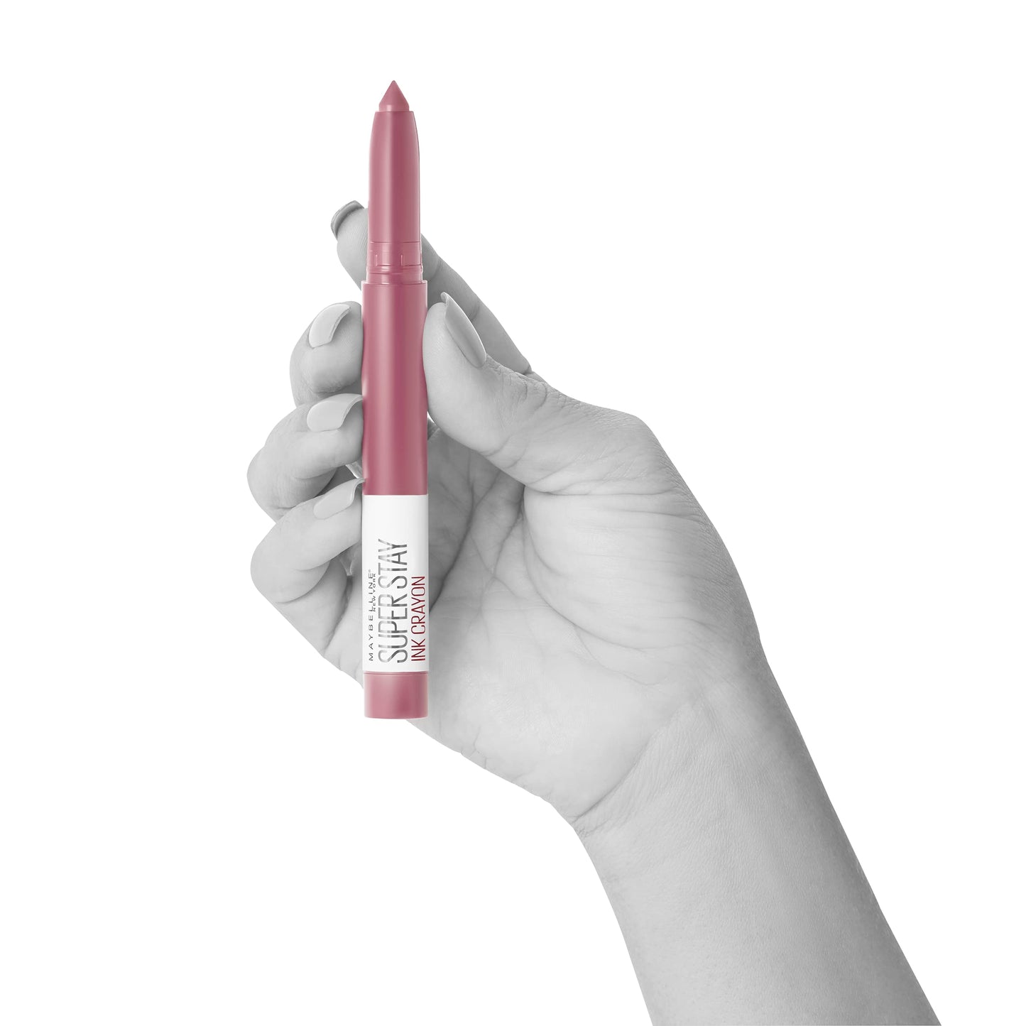 Maybelline Lipstick, Superstay Matte Ink Crayon Longlasting Pink Lipstick with Precision Applicator 30 Seek Adventure