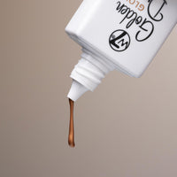 W7 Golden Glow Drops & Brush Duo - 2 Piece Set - Liquid Bronzing Drops & Face & Body Applicator Brush