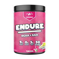 TWP Nutrition Platinum Series Endure, EAAs & BCAAs Electrolyte Blend Pre, Intra and Post Workout, Zero Sugar, 510g and 30 Servings, 18 Great Flavours (Raspberry Lime)