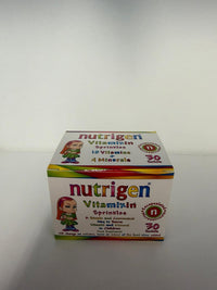 Nutrigen Vitamixin Sprinkles – multivitamin and Mineral Powder for Toddlers and Young Children. Encapsulated micronutrients to Improve Acceptance and Effectiveness in The Body, 30 sachets