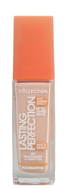 Collection Cosmetics Lasting Perfection Matte Foundation, Full Coverage, Anti-Ageing Effect, 5C Fair Cool 27ml