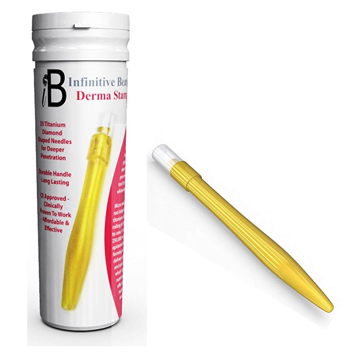 Infinitive Beauty Professional Titanium Microneedle Derma Needle Stamp (0.75mm)