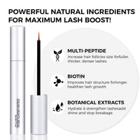 Shengqialun Eyelash Growth Serum - Lash Serum For Boosting Growth & Thickness - Natural Formula With Polygonum Multiflorum For Strong Growth - Lash Enhancer For Fuller Lashes