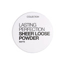 Collection Cosmetics Lasting Perfection Sheer Loose Powder, Lightweight Powder, 10g, Transparent