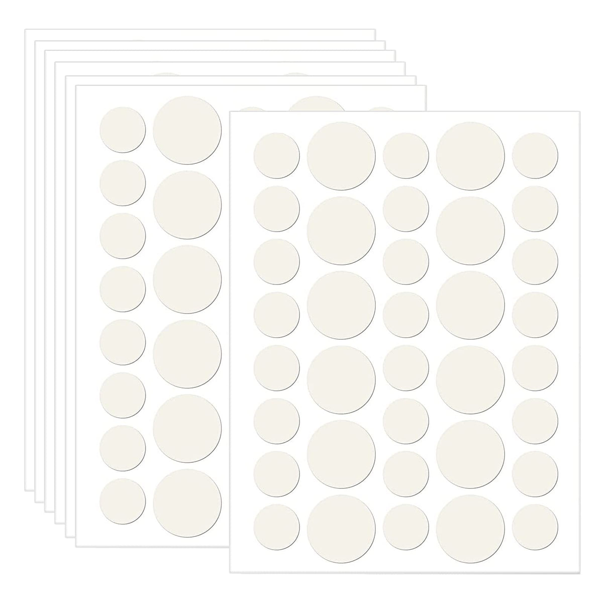 Udewo 252PCS Pimple Patches Acne Healing Patches Spot Treatment Sticker Absorbing Pimple Patches Translucent Hydrocolloid Patches Acne Stickers Invisible Spot Patches Blemish Stickers for Face and Body